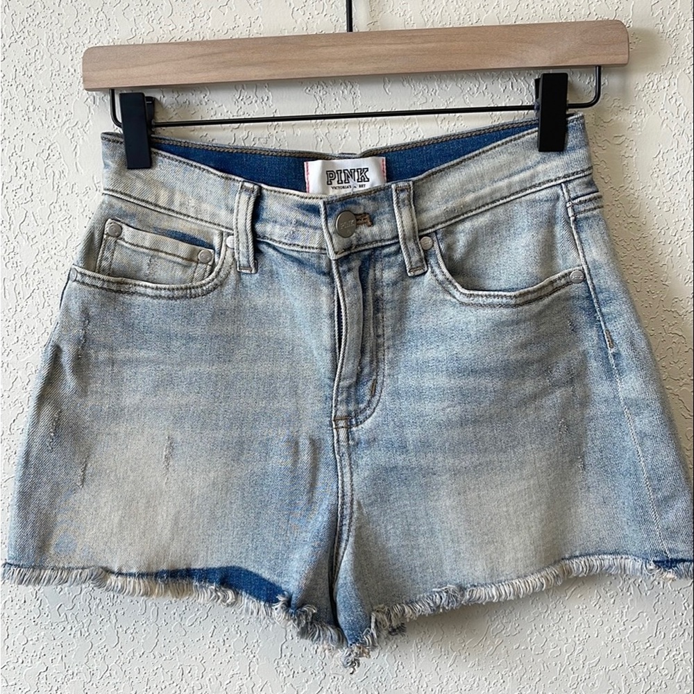 NEW! PINK Victoria’s Secret Denim Shorts - 4